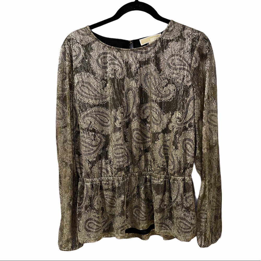 Micheal Kors sheer blouse